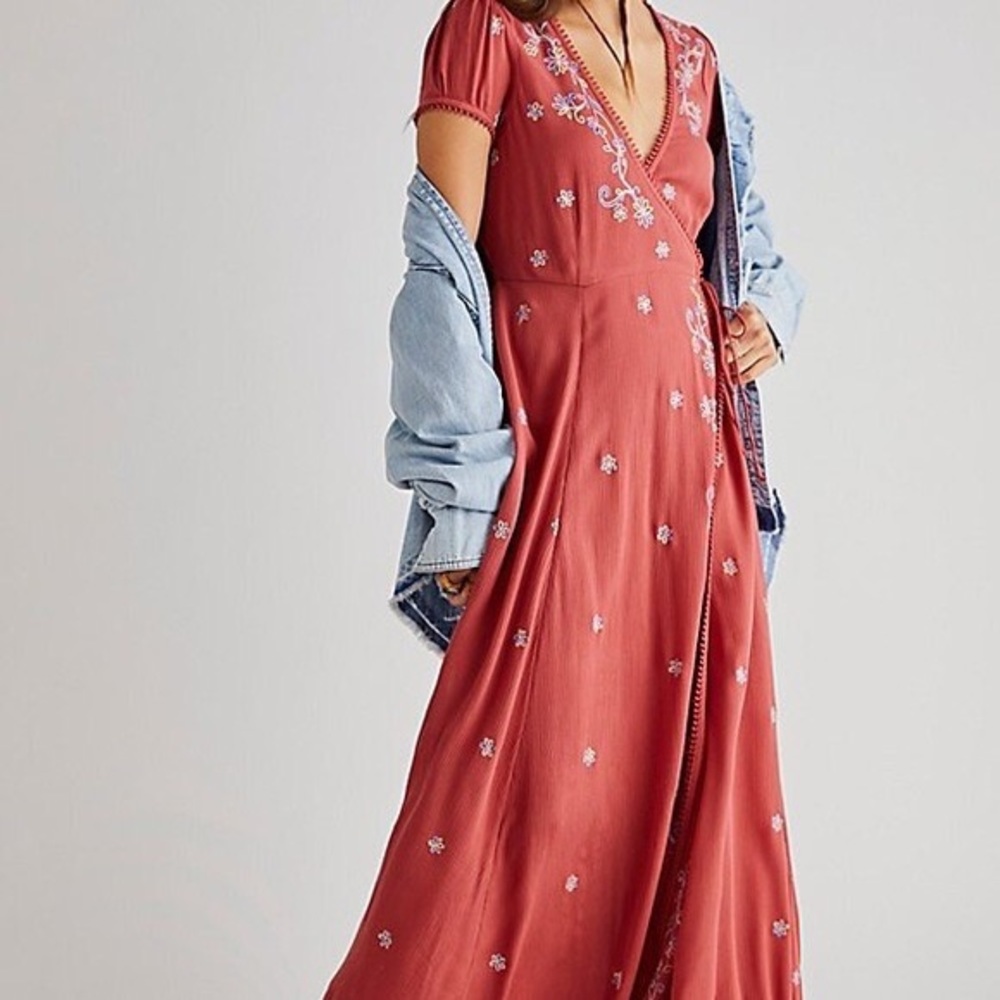 Free People Mia wrap dress